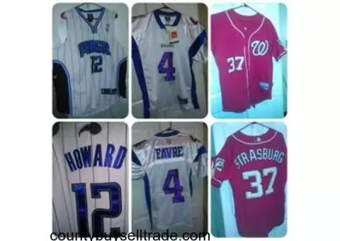 Certified Authentic Jerseys NBA/NFL/MLB