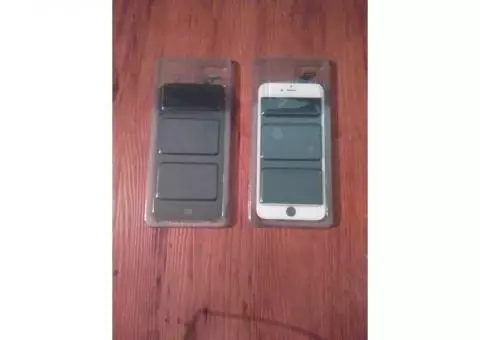Two iPhone 6s plus LCD screens