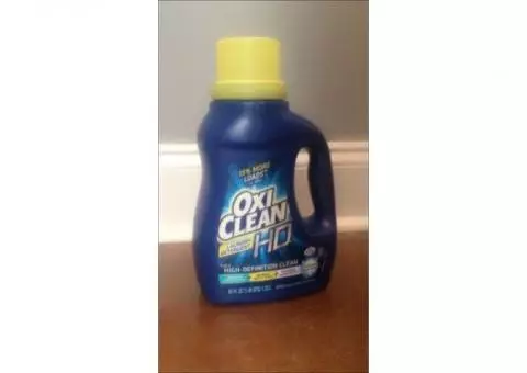 Oxi clean laundry detergent