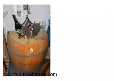 Beringer Winery Stone Oak Cask Barrel - Lisa's Lagniappe Shoppe